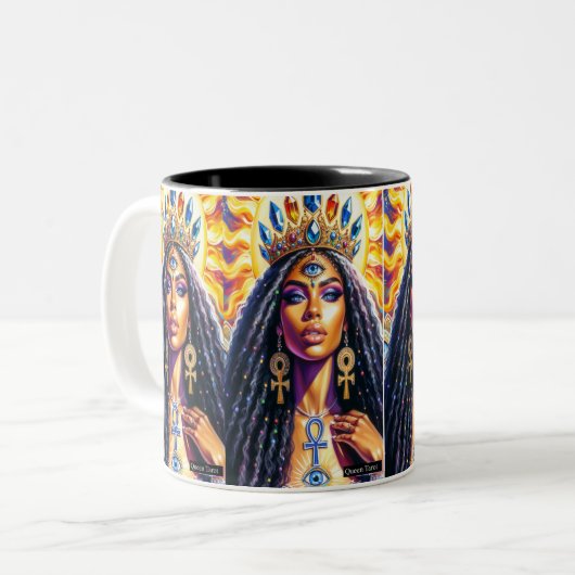 Queen Tarot Mok (Voorkant links)