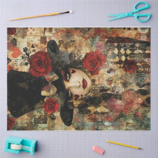 Queen Two Tissuepapier (Craft)