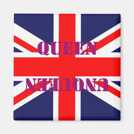 QUEEN/UNQUEEN Vaatwasser Magnet (Voorkant)