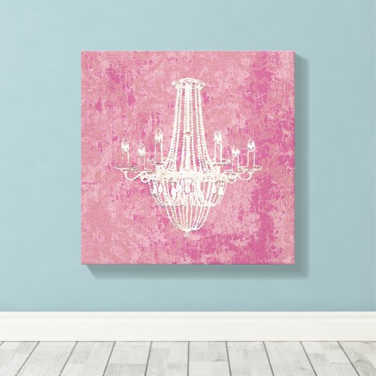 Queen Vibes CHANGE COLOR ~ Wrapped Canvas (Insitu (Houten vloer))