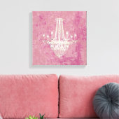 Queen Vibes CHANGE COLOR ~ Wrapped Canvas Afdruk (Insitu (Woonkamer))