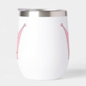 Queen Vibes Wine Tumbler - Ik ben gewoon een konin (Rechts)