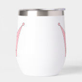 Queen Vibes Wine Tumbler - Ik ben gewoon een konin (Links)