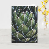 Queen Victoria agave notecard Kaart (Gele Bloem)