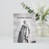 Queen Victoria Belfast City Hall Northern Ireland Briefkaart (Staand voorkant)