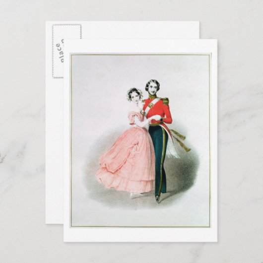 Queen Victoria Briefkaart (Voorkant / Achterkant)