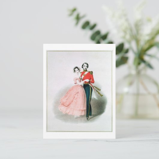 Queen Victoria Briefkaart (Staand voorkant)