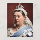 Queen Victoria Briefkaart (Voorkant)