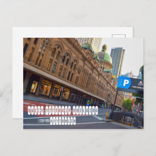 Queen Victoria Building Briefkaart (Voorkant / Achterkant)
