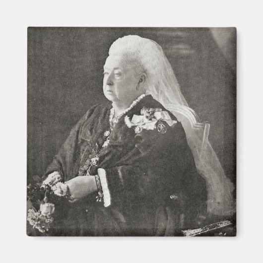 Queen Victoria c.1899 Magneet (Voorkant)