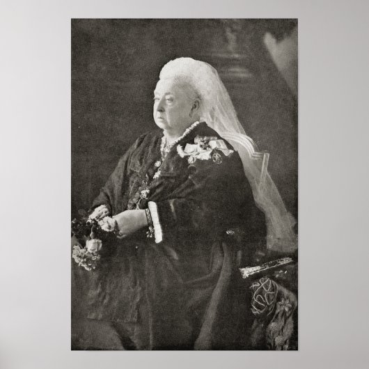Queen Victoria c.1899 Poster (Voorkant)