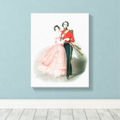 Queen Victoria Canvas Afdruk (Insitu (Houten vloer))