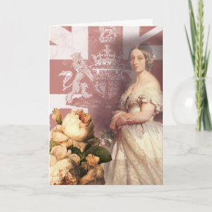 Queen Victoria Dank u wel Bedankkaart