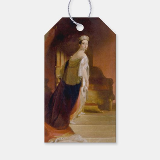 Queen Victoria (door Thomas Sully) Cadeaulabel (Voorkant)