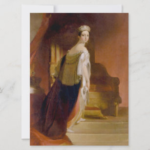 Queen Victoria (door Thomas Sully) Kaart
