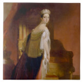 Queen Victoria (door Thomas Sully) Tegeltje (Voorkant)