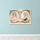 Queen Victoria Golden Jubilee Poster Canvas Afdruk (Insitu (Houten vloer))