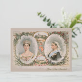Queen Victoria Golden Jubilee Poster Kaart (Staand voorkant)