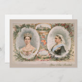 Queen Victoria Golden Jubilee Poster Kaart (Voorkant / Achterkant)