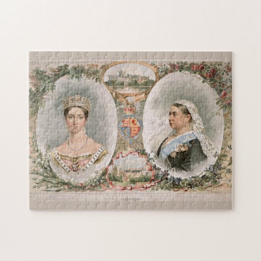Queen Victoria Golden Jubilee Poster Legpuzzel (Horizontaal)