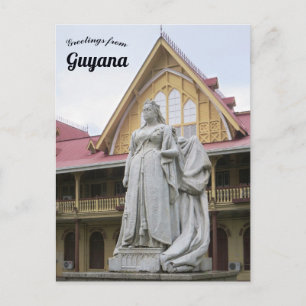 Queen Victoria High Court Georgetown Guyana Briefkaart