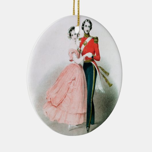Queen Victoria Keramisch Ornament (Rechts)