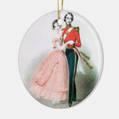Queen Victoria Keramisch Ornament (Links)