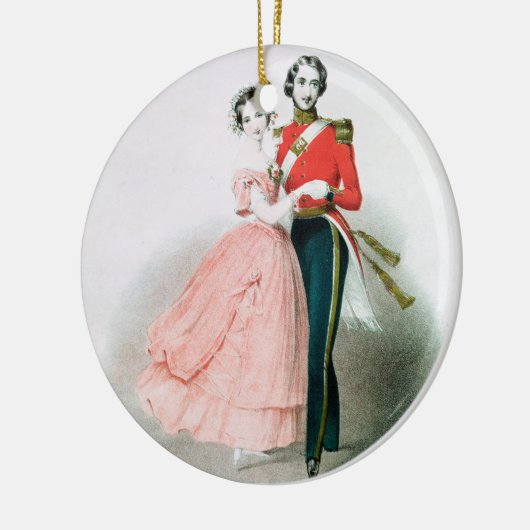 Queen Victoria Keramisch Ornament (Links)