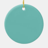 Queen Victoria Keramisch Ornament (Achterkant)