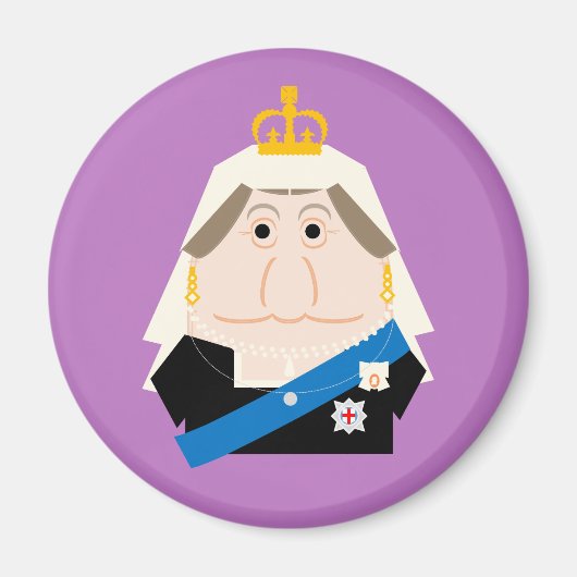 Queen Victoria Magneet (Voorkant)