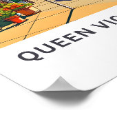 Queen Victoria Market Australië Reisprint Poster (Hoek)