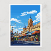 Queen Victoria Market Australië Reizen Briefkaart (Voorkant)