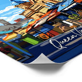 Queen Victoria Market Australië Reizen Poster (Hoek)