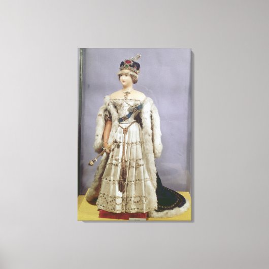 Queen Victoria-pop Canvas Afdruk (Voorkant)