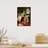 Queen Victoria Portrait Poster (Keuken)