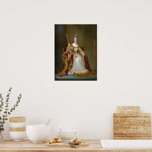 Queen Victoria Poster (Keuken)