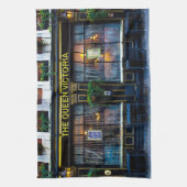 Queen Victoria Pub Theedoek (Verticaal)