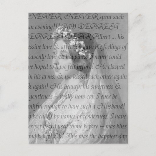 Queen Victoria Quote Briefkaart (Voorkant)