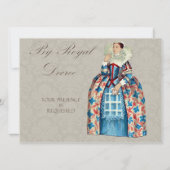 Queen Victoria Royal Invites Kaart (Voorkant)