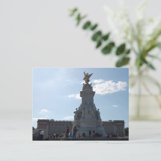 Queen Victoria Statue briefkaart (Staand voorkant)