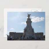 Queen Victoria Statue briefkaart (Voorkant / Achterkant)