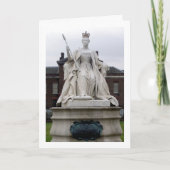 Queen Victoria Statue, Kensington Palace, Engeland Kaart (Voorkant)