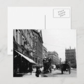 Queen Victoria Street, Londen, c.1891 Briefkaart (Voorkant / Achterkant)
