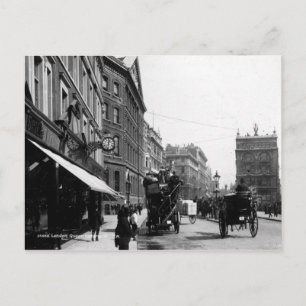 Queen Victoria Street, Londen, c.1891 Briefkaart