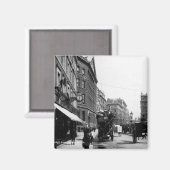 Queen Victoria Street, Londen, c.1891 Magneet (Voorkant / Achterkant)