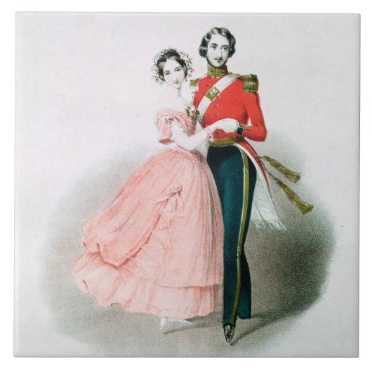 Queen Victoria Tegeltje (Voorkant)