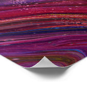 Queen voor een dag 3 psychedelisch Abstract Poster (Hoek)