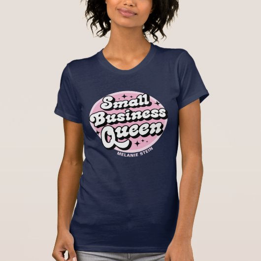 Queen voor kleine bedrijven t-shirt (Voorkant)