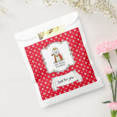 Queen Westie Dog West Highland White Terrier Bedankzakje (Gezegeld)