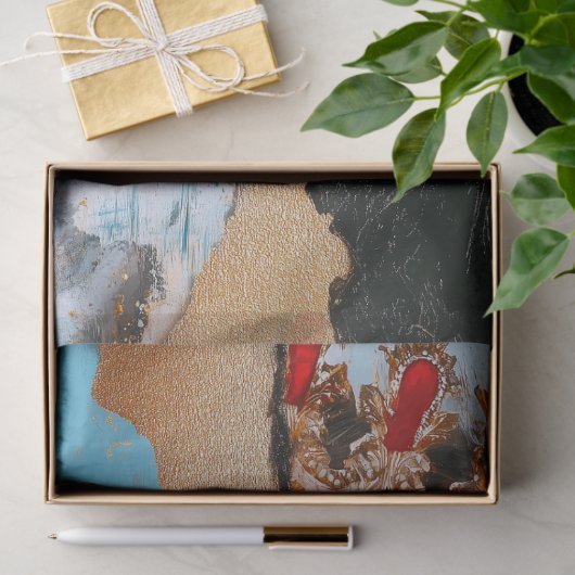 Queen Women's History Maand Decoupage Tissuepapier (Geschenk)